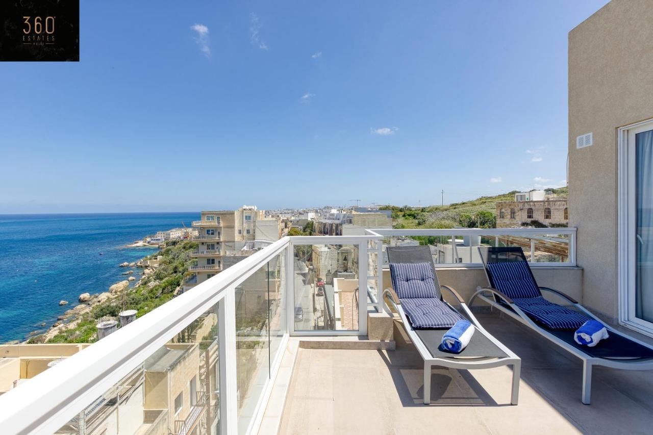 Lux Sea Front Penthouse With Breathtaking Views In St Pauls By 360 Estates Apartamento St. Paul's Bay Exterior foto