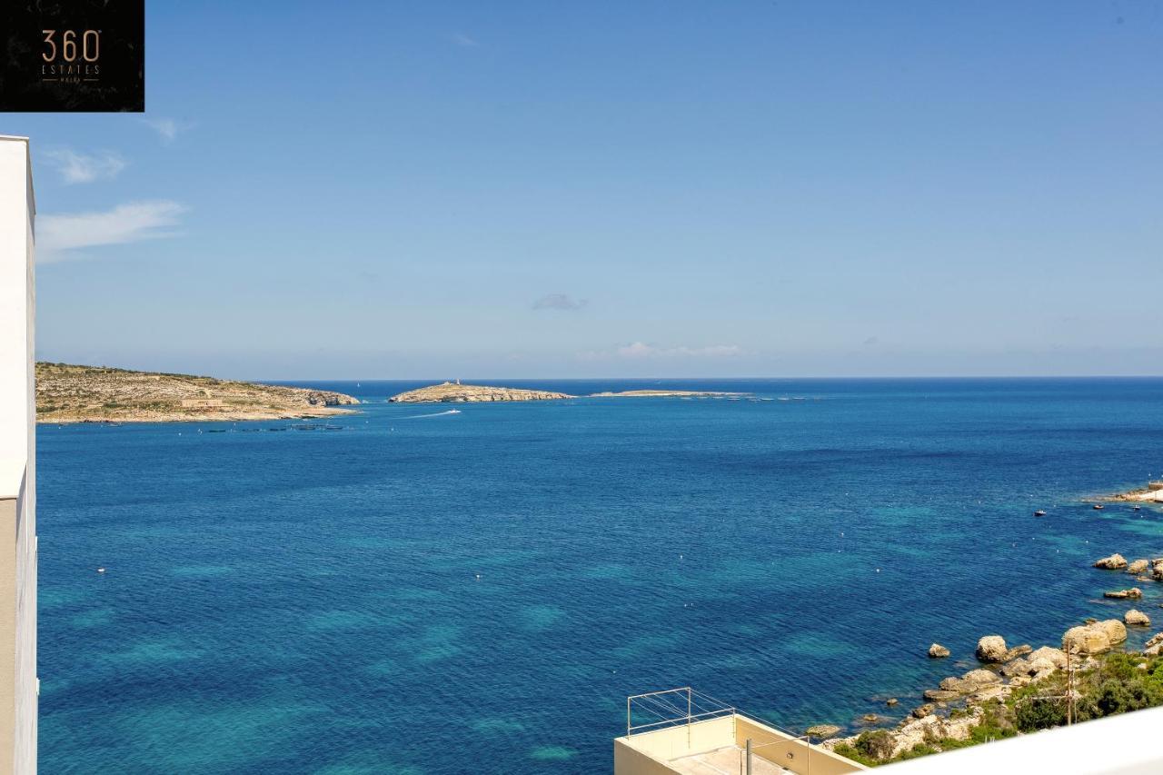 Lux Sea Front Penthouse With Breathtaking Views In St Pauls By 360 Estates Apartamento St. Paul's Bay Exterior foto
